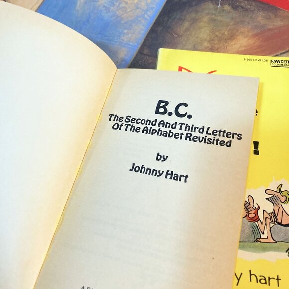 (6) VINTAGE B.C. PAPERBACK BOOKS BY JOHNNY HART - FAWCETT GOLD MEDAL - BOOK LOT - Picture 11 of 12